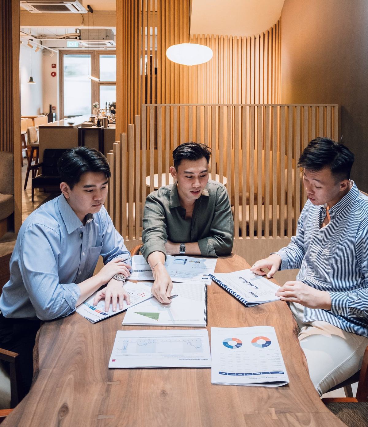 Reviewing portfolio strategy and market data